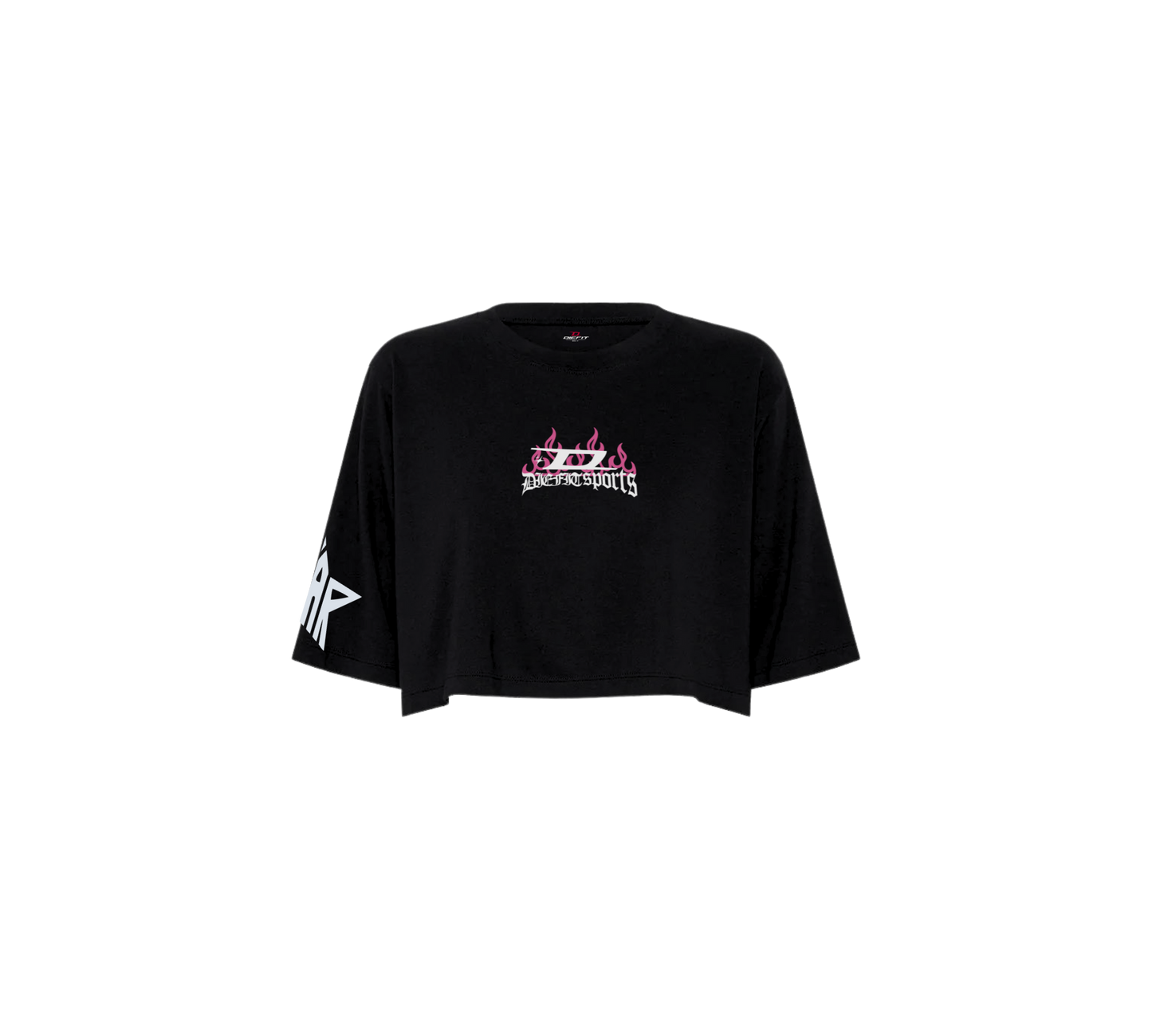 PINK FLAME OVERSIZED CROP