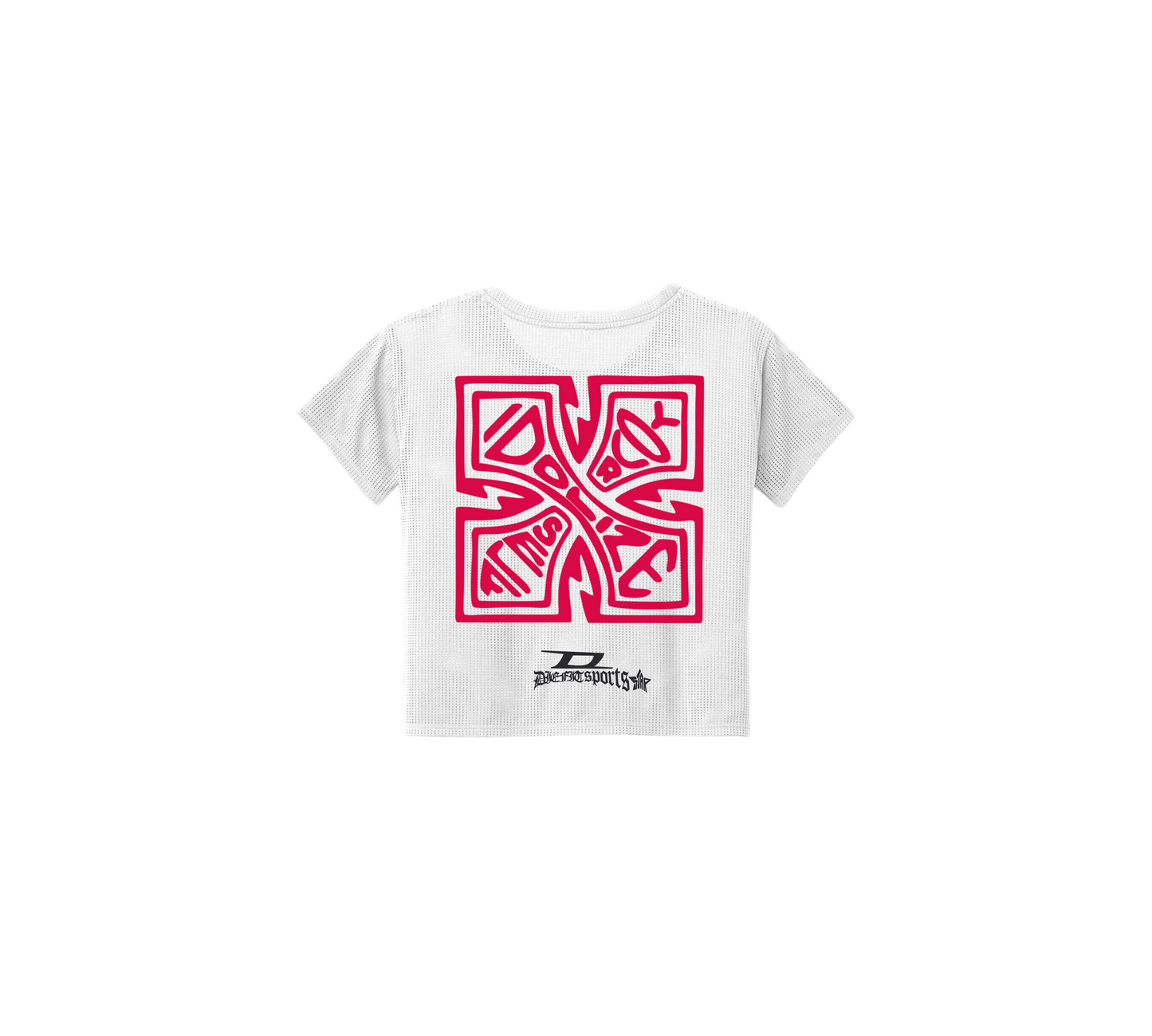 BE YOUR OWN IDOL MESH CROP