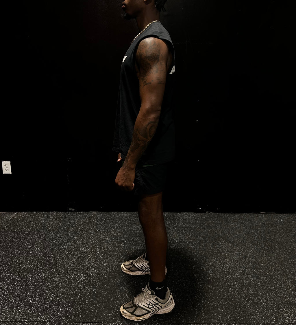 SOLID RAW IMPACT CUTOFF IN BLACK