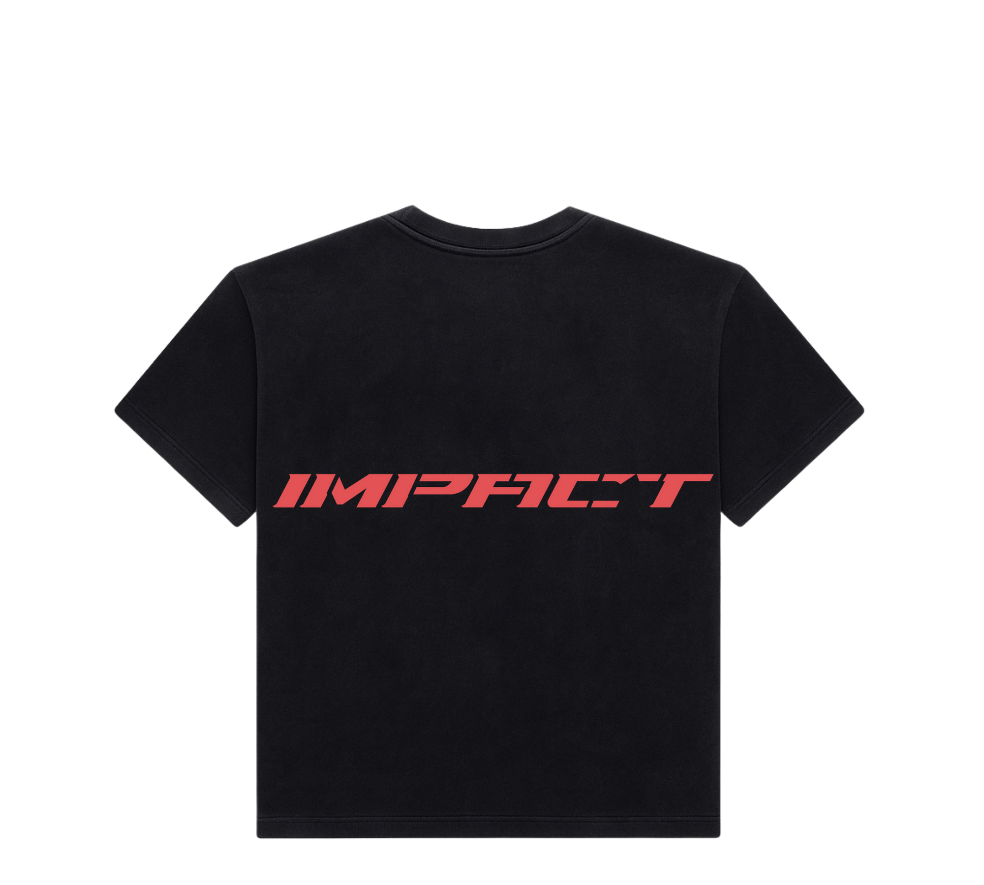 BROKEN RAW IMPACT TEE IN BLACK