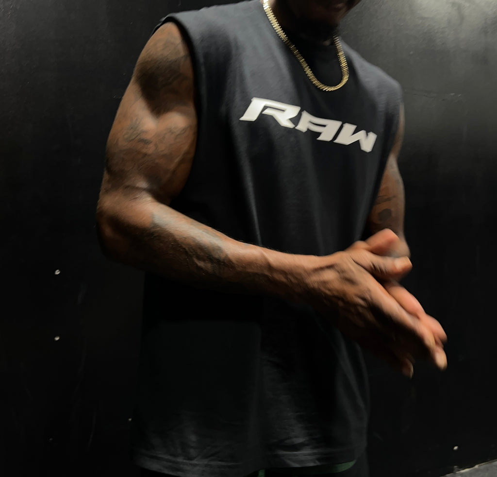 SOLID RAW IMPACT CUTOFF IN BLACK