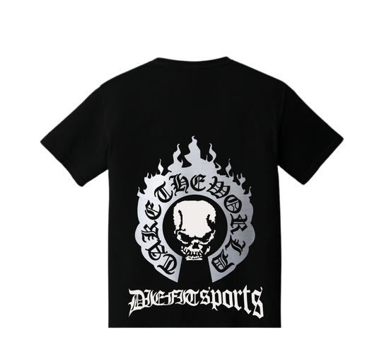 DIEFIT SPORTS TAKE THE WORLD HEAVY TEE