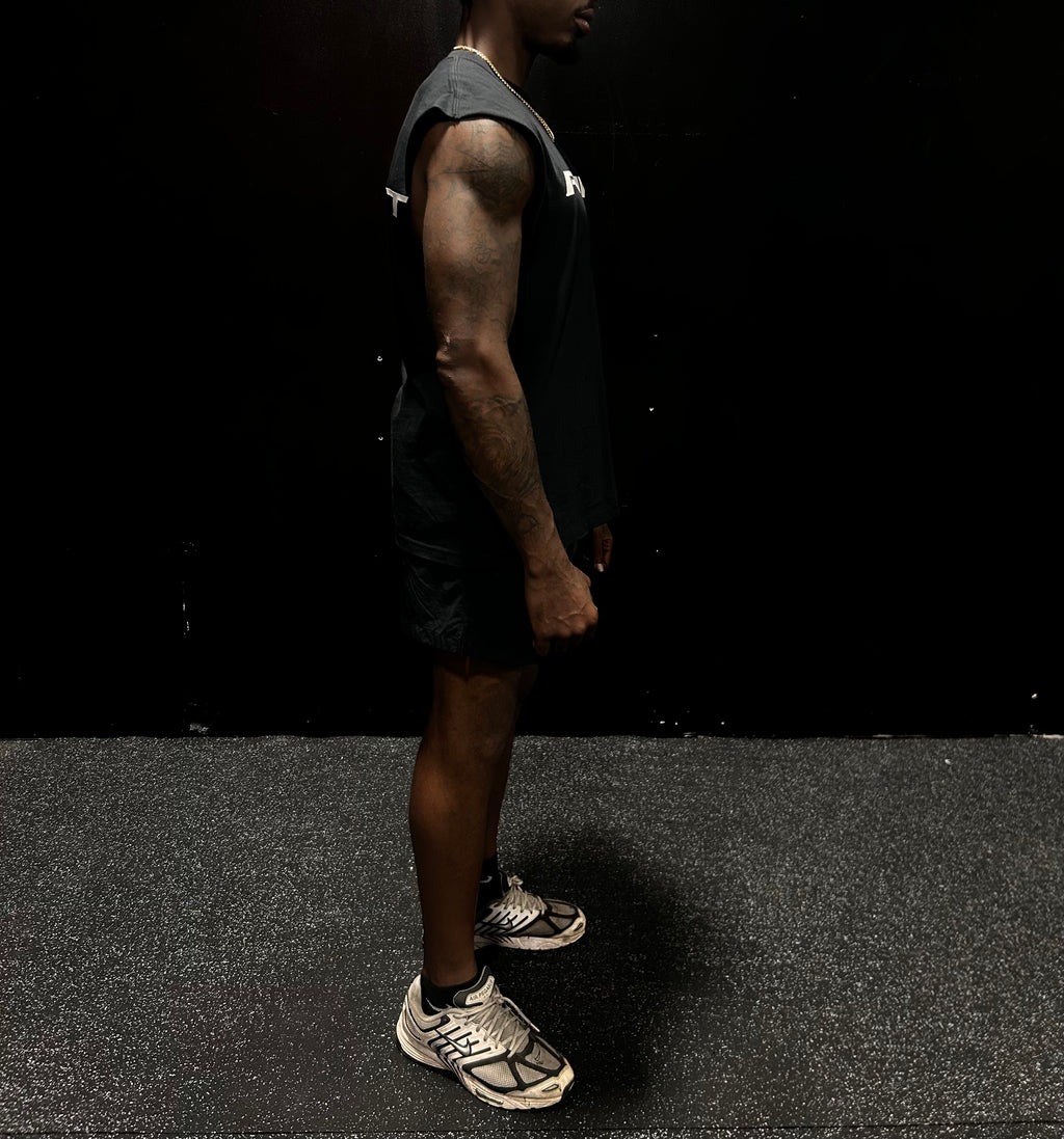 SOLID RAW IMPACT CUTOFF IN BLACK