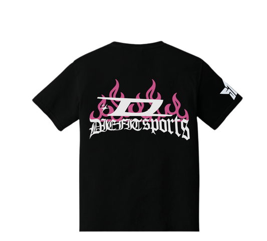 PINK FLAME COZY TEE