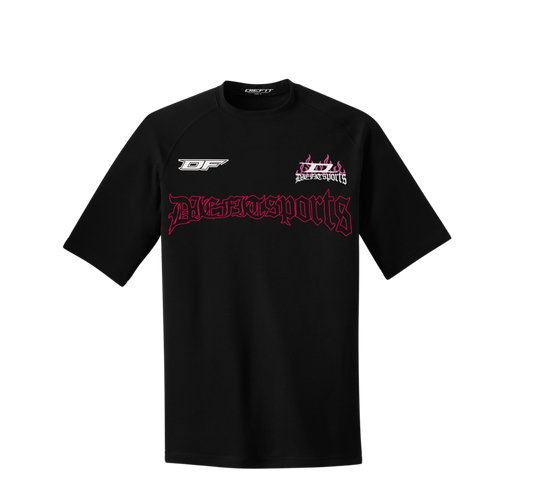 DIEFIT SPORTS X PINK FLAME FLEX TEE