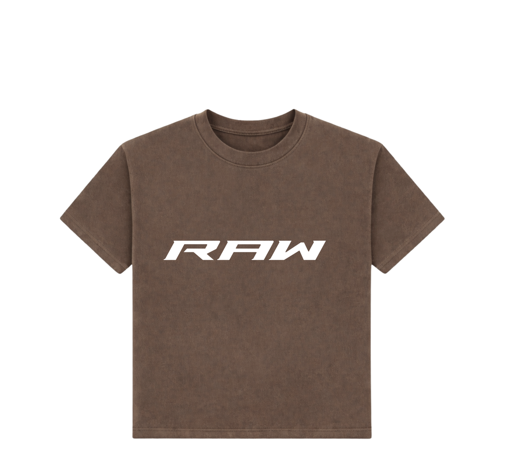 RAW IMPACT TEE IN MELANIN