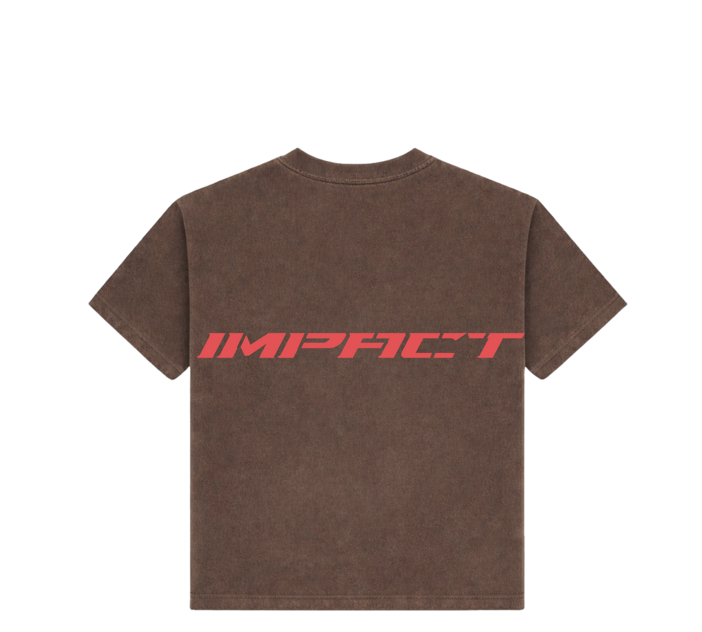 RAW IMPACT TEE IN MELANIN