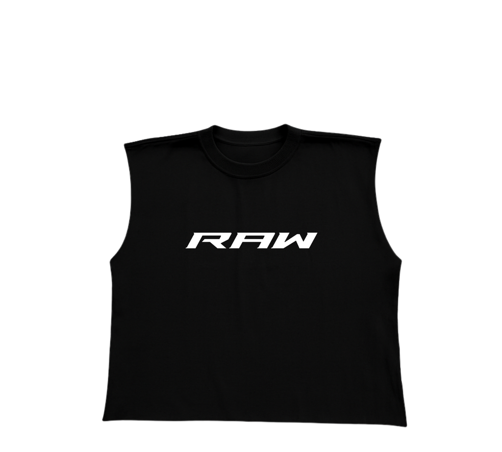 SOLID RAW IMPACT CUTOFF IN BLACK