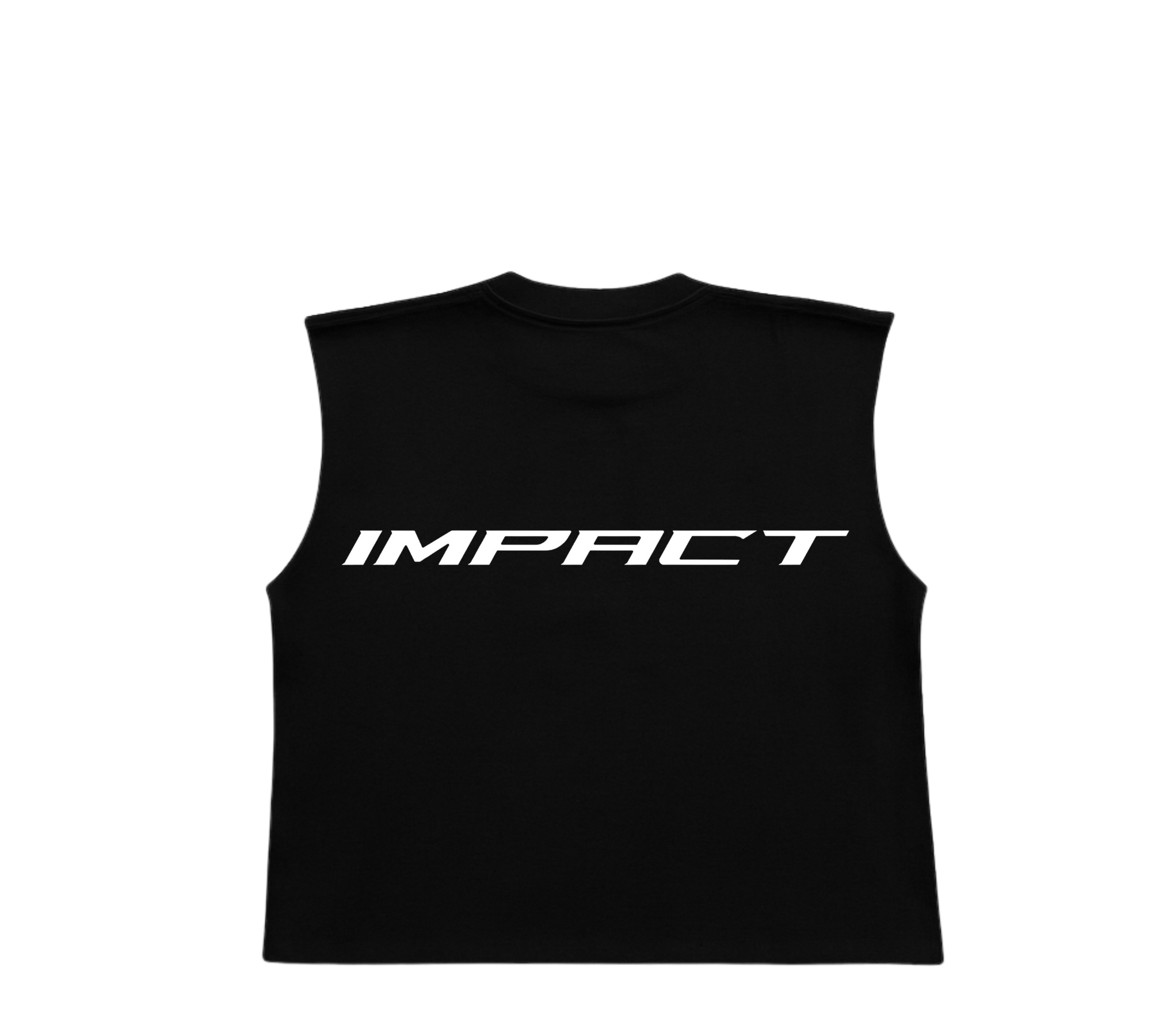 SOLID RAW IMPACT CUTOFF IN BLACK